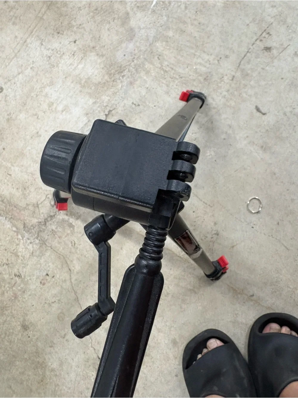 Camgear Camera Tripod w/ Pan/Tilt Head, Adjustable Legs, Rubber Foot